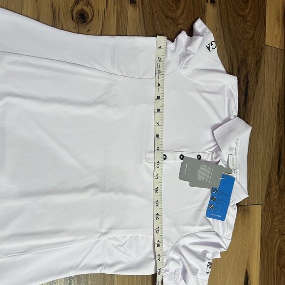 PING Collection White Polo UPF 50+ Golf Shirt Womens Sz 4 NWT Sedona AJGA - Picture 10 of 16